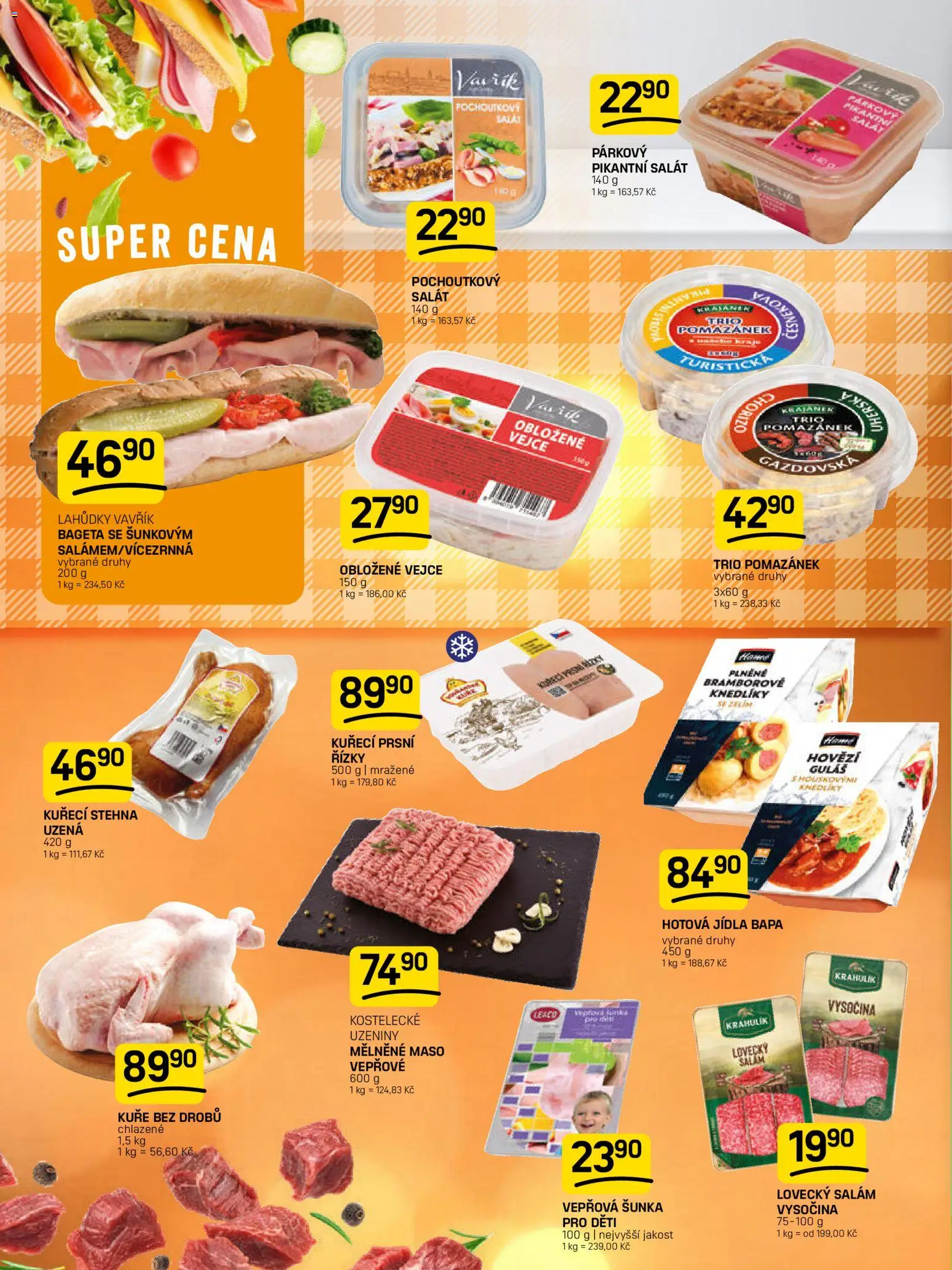 Flop leták od 28.01.2026 | Strana: 6 | Produkty: Hovězí, Vejce, Vysočina, Lovecký salám