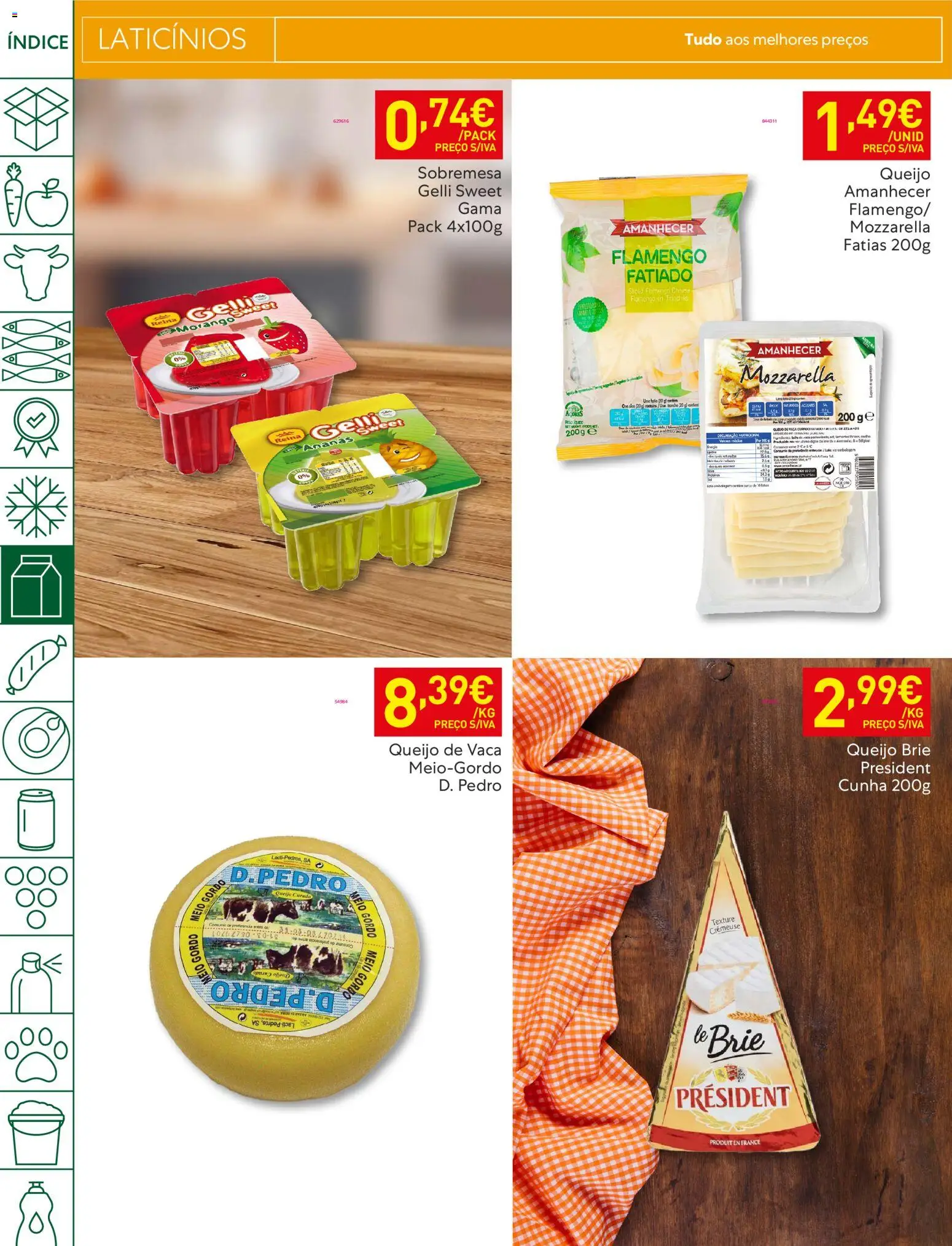 Recheio folheto │ válido de 27.01.2026 | Página: 22 | Produtos: Queijo