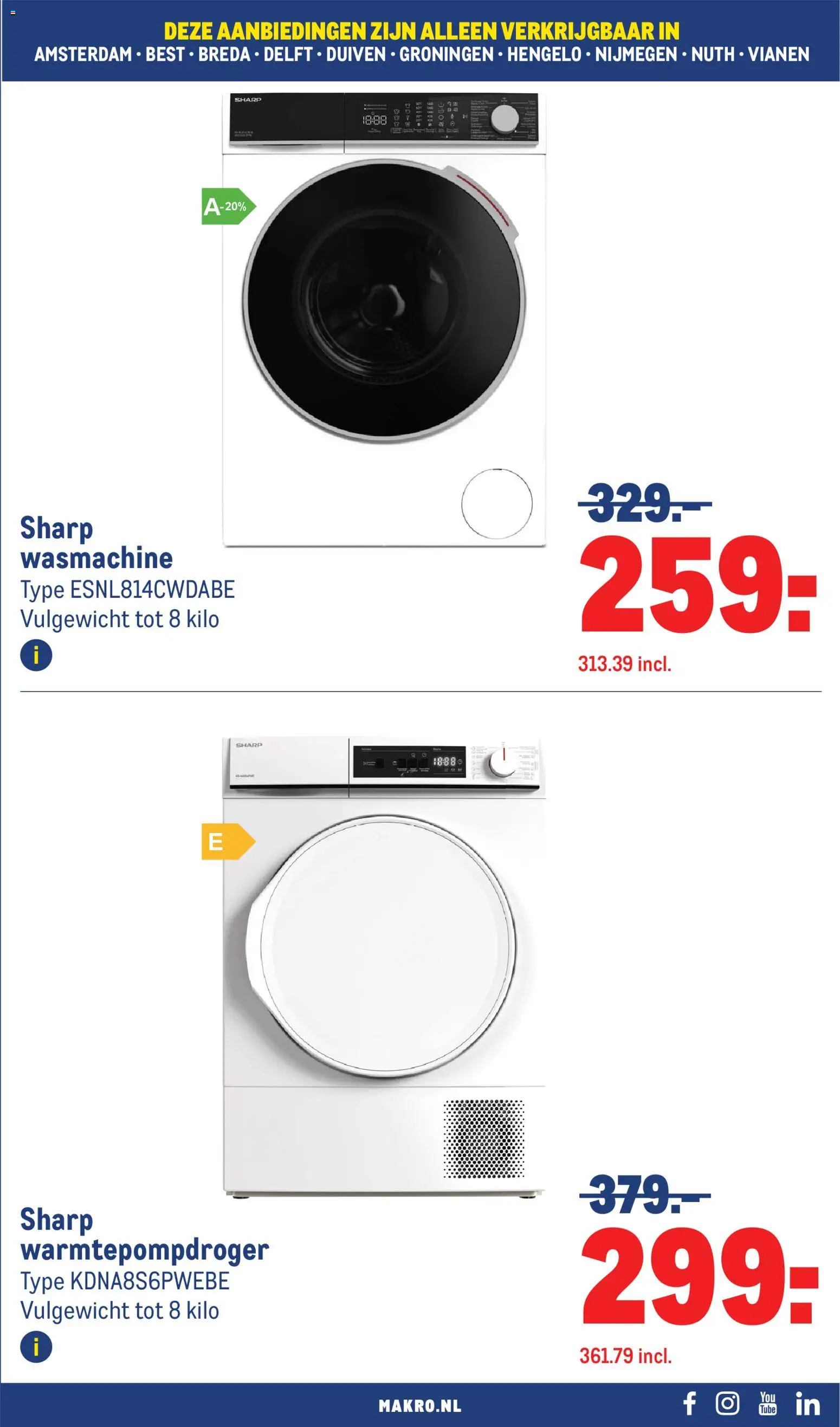 {H1} | Pagina: 23 | Producten: Wasmachine