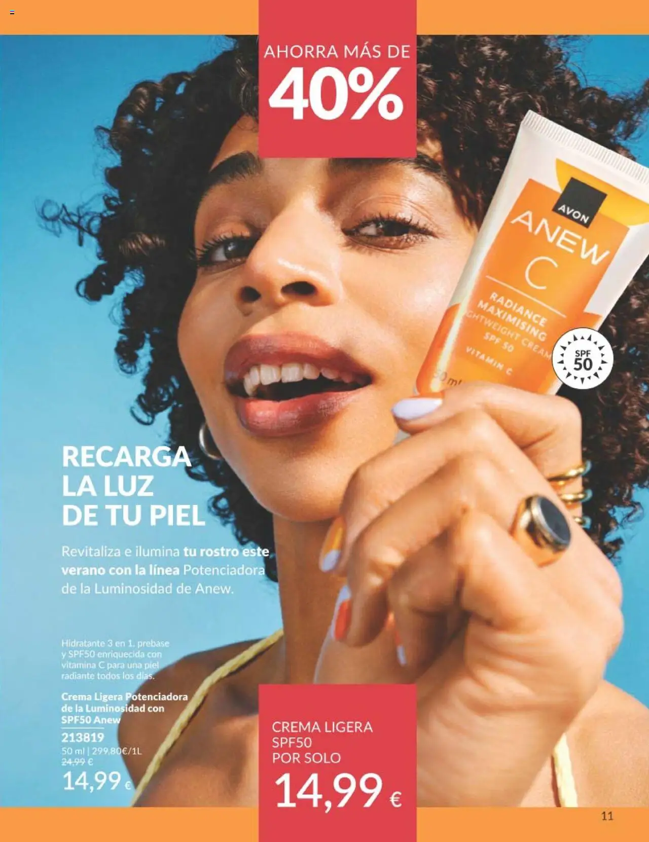 Catálogo AVON campaña 7 │ válido desde el 01.07.2025 | Página: 11 | Productos: Crema