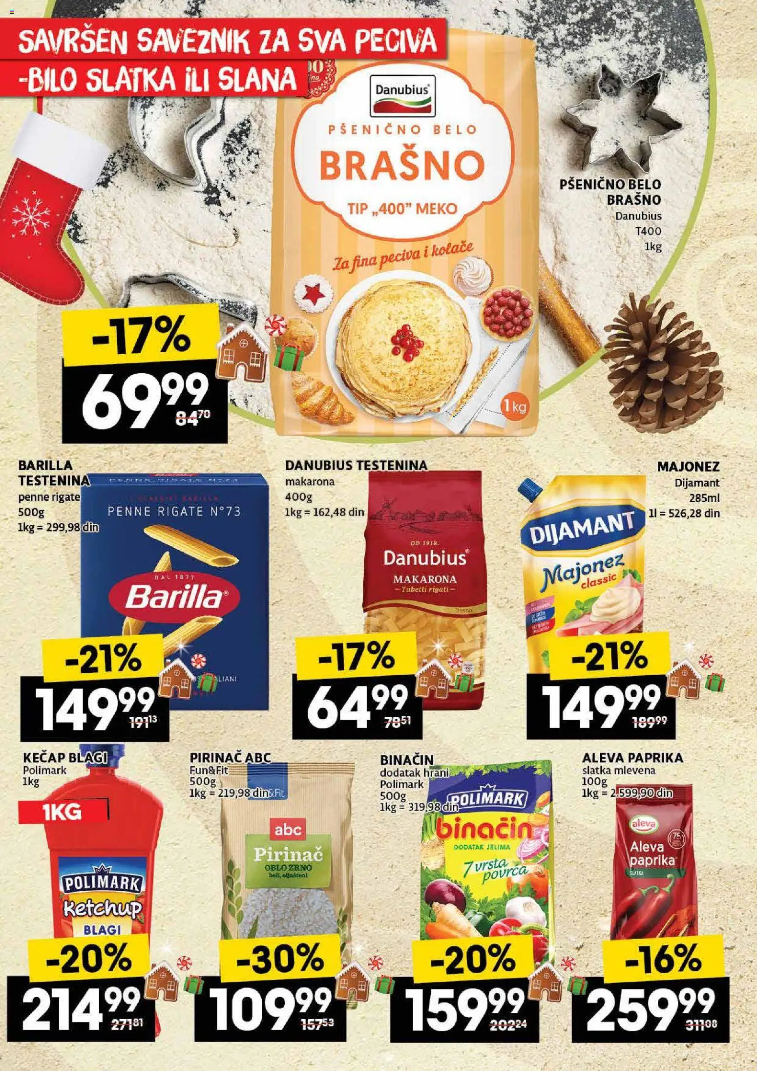 Roda katalog - važi od 11.12.2025 | Strana: 16 | Proizvode: Testenina, Kečap, Paprika, Brašno