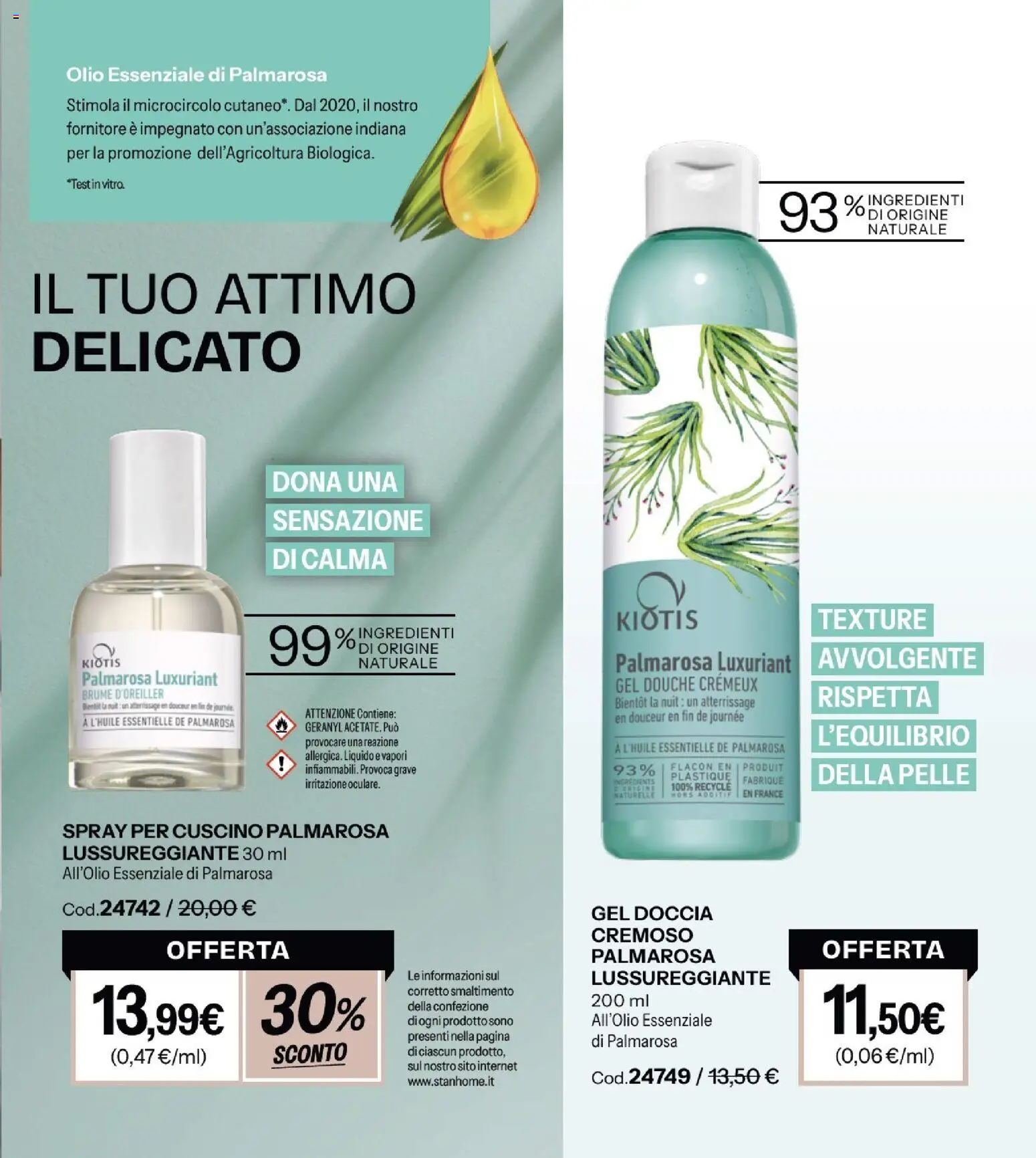 Volantino Stanhome del 23.12.2025 | Pagina: 57 | Prodotti: Olio, Cuscino, Doccia