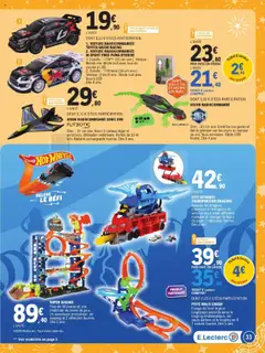 E.Leclerc - Prévisualisation de E.Leclerc Catalogue Special jouets valide à partir de 21.10.2025 | Page: 33 | Produits: Câble, USB, Batterie, Piles