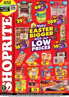 Shoprite specials catalogue – valid from 27.03.2026