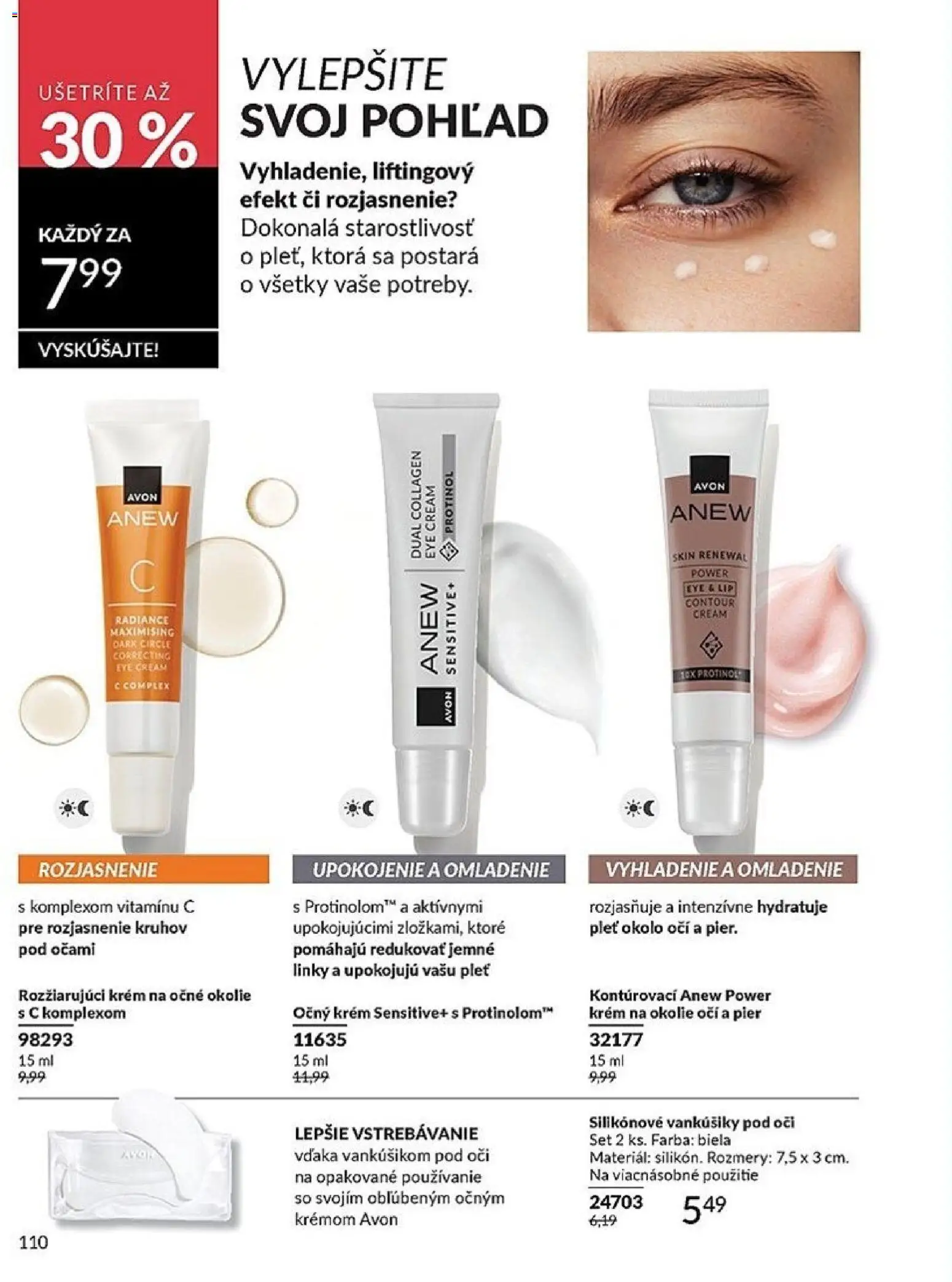Nové Avon akcie – leták je platný od 01.04.2026 | Strana: 110 | Produkty: Krém
