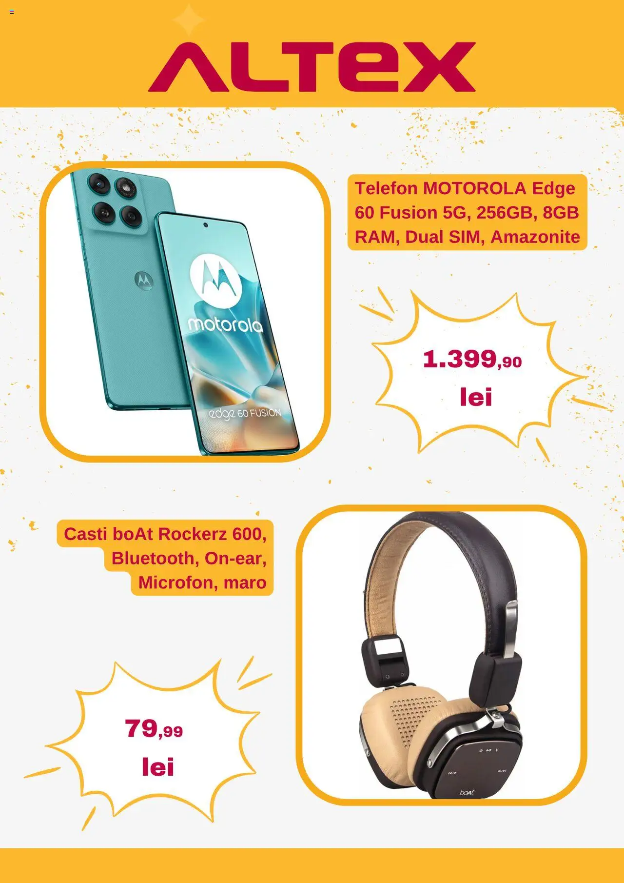 Catalog Altex – valabil de la 31.07.2025 | Pagină: 2 | Produse: Telefon, Căști