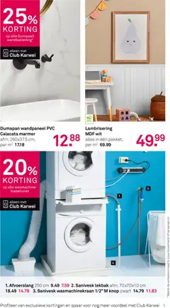 KARWEI folder - Voorbeeld van een folder van KARWEI, geldig van 16.03.2026 | Pagina: 25 | Producten: Wasmachine