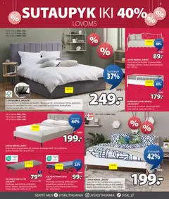 JYSK leidinys│galioja nuo 17.06.2025 | Puslapis: 21 | Prekių: Lova, Sulankstoma lova