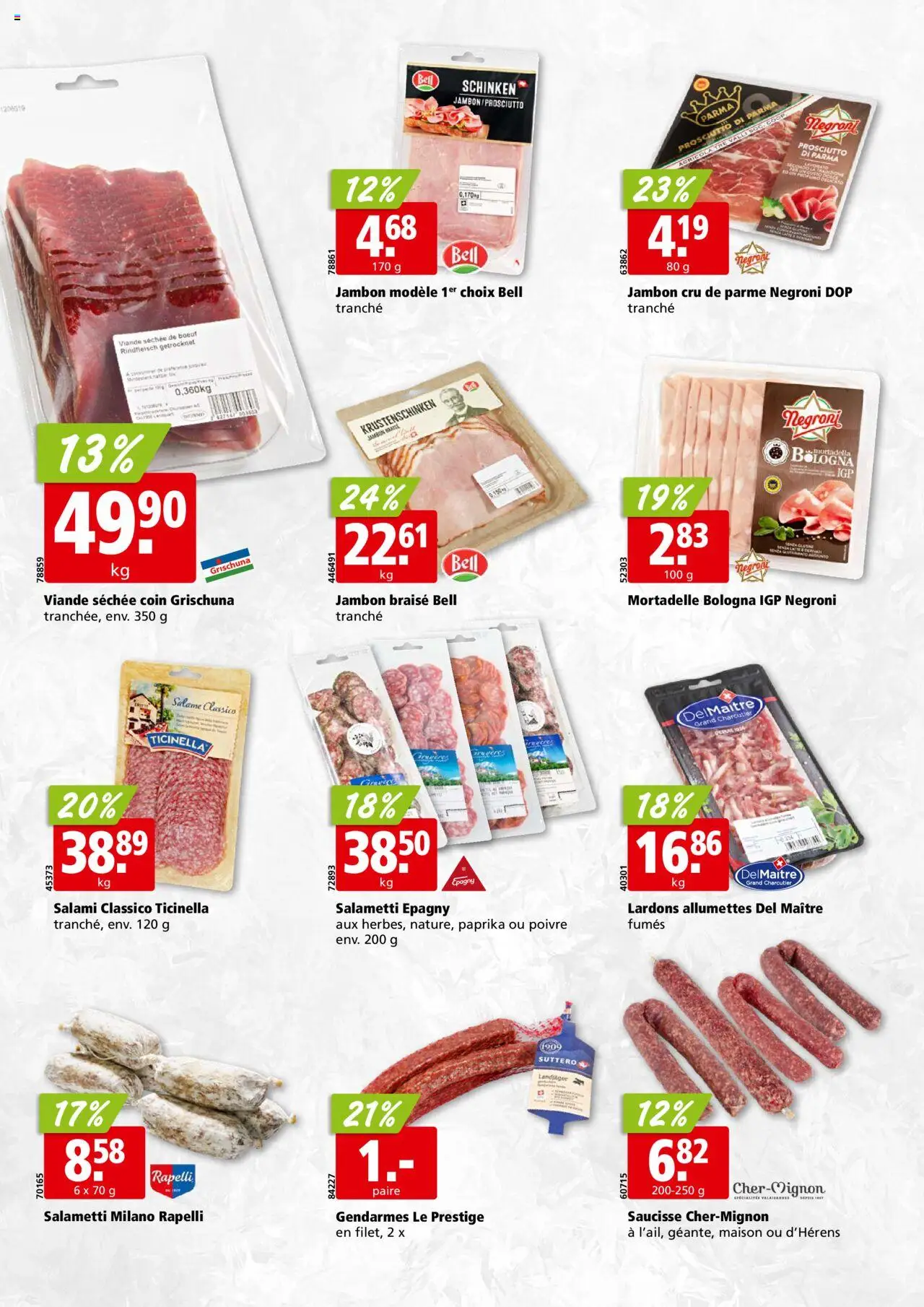 Aligro Aktionen Revendeurs catalogo – gültig ab 08.09.2025 | Seite: 2 | Produkte: Salami, Schinken, Rindfleisch