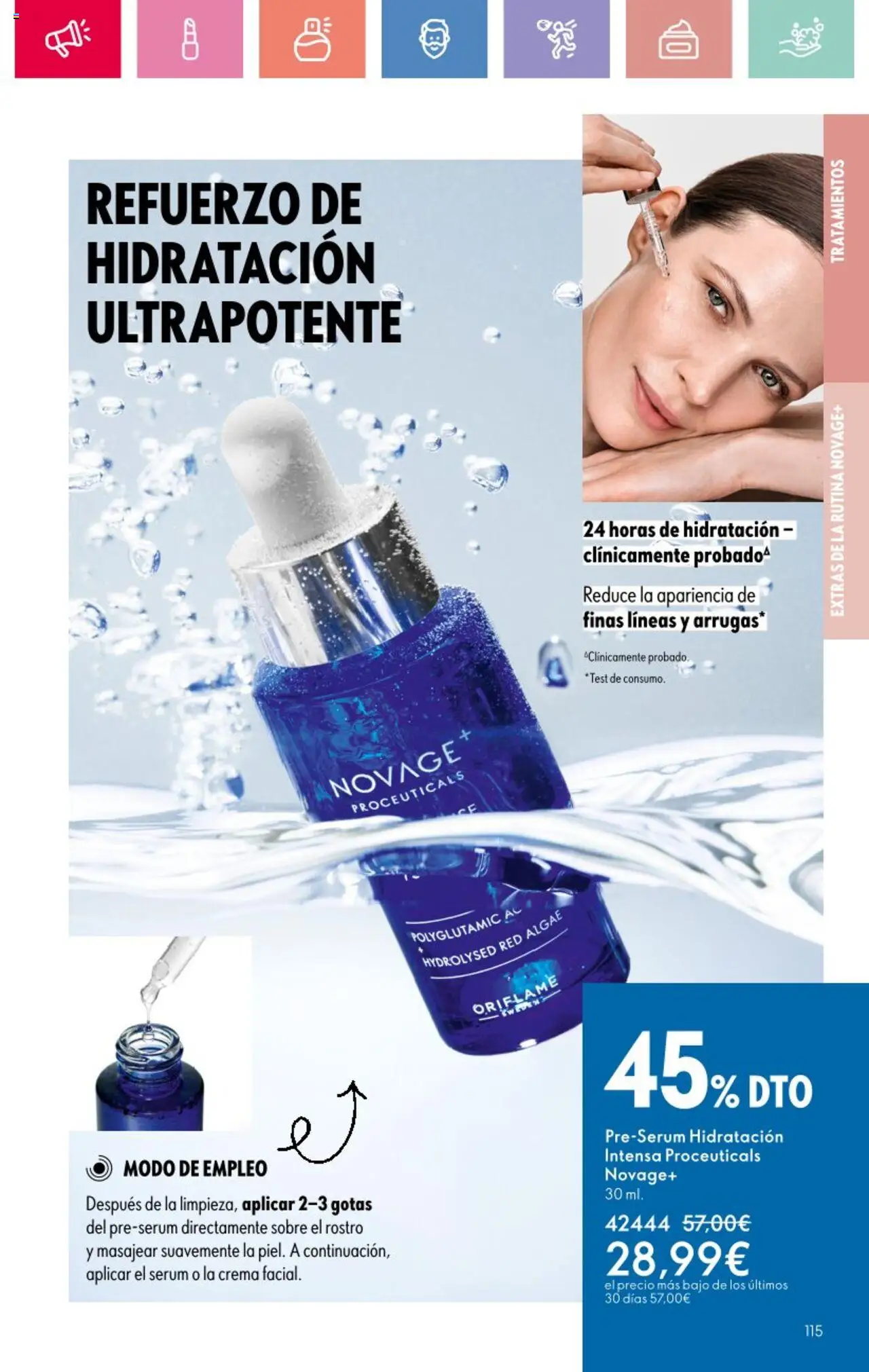 Oriflame - Catálogo Campaña 11 │ válido desde el 03.08.2025 | Página: 115 | Productos: Sérum, Crema