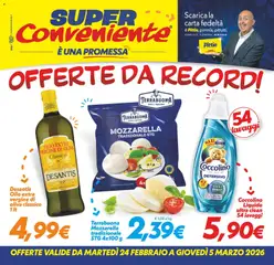Anteprima del volantino Volantino SuperConveniente	 valido a partire dal 24.02.2026