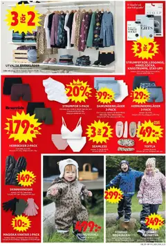 ICA Maxi reklamblad aktuell från 15.09.2025 | Sida: 12 | Produkter: Galler, Regnjacka, Vantar, Boxers