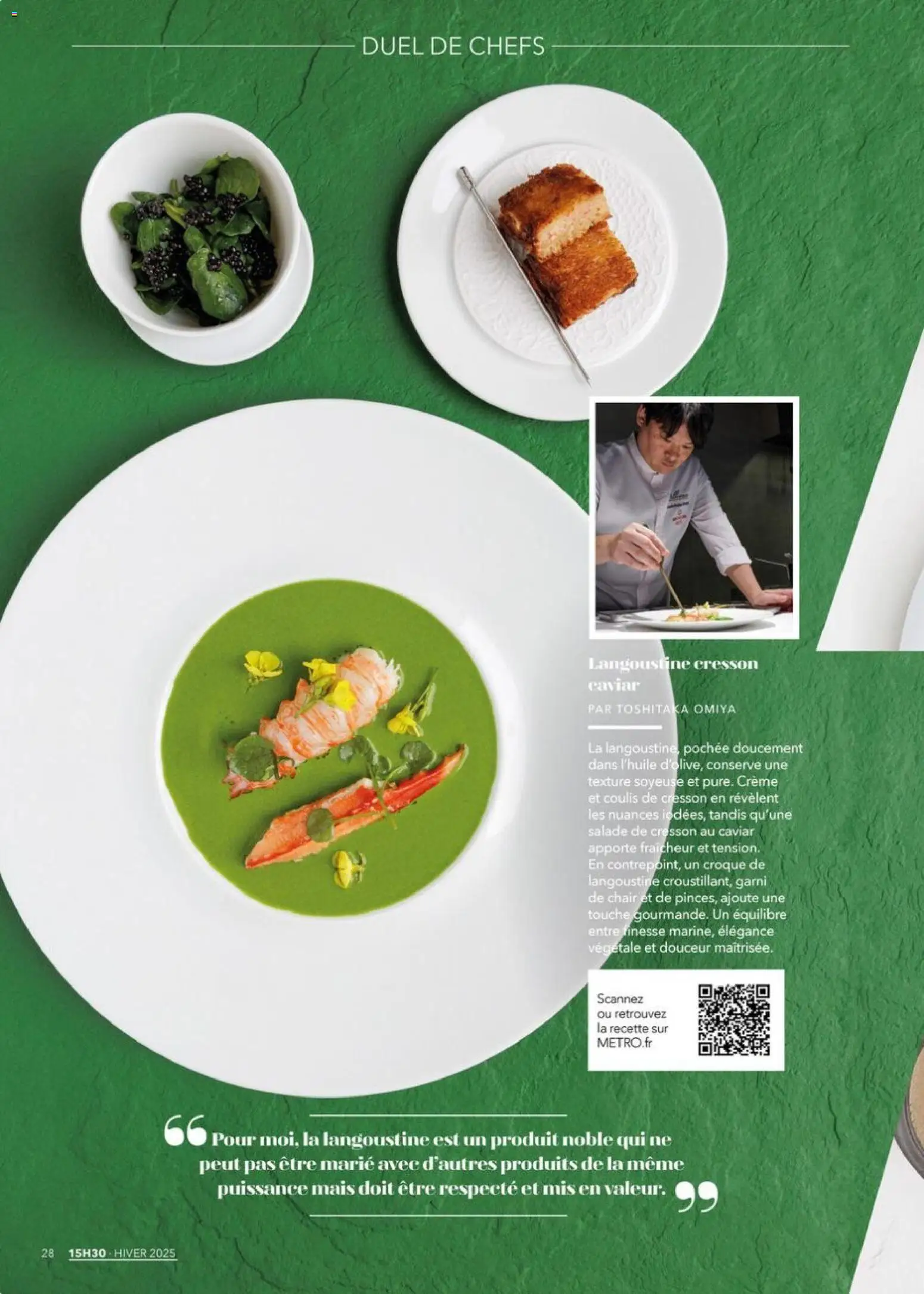 {H1} | Page: 28 | Produits: Mais, Caviar, Cresson, Crème