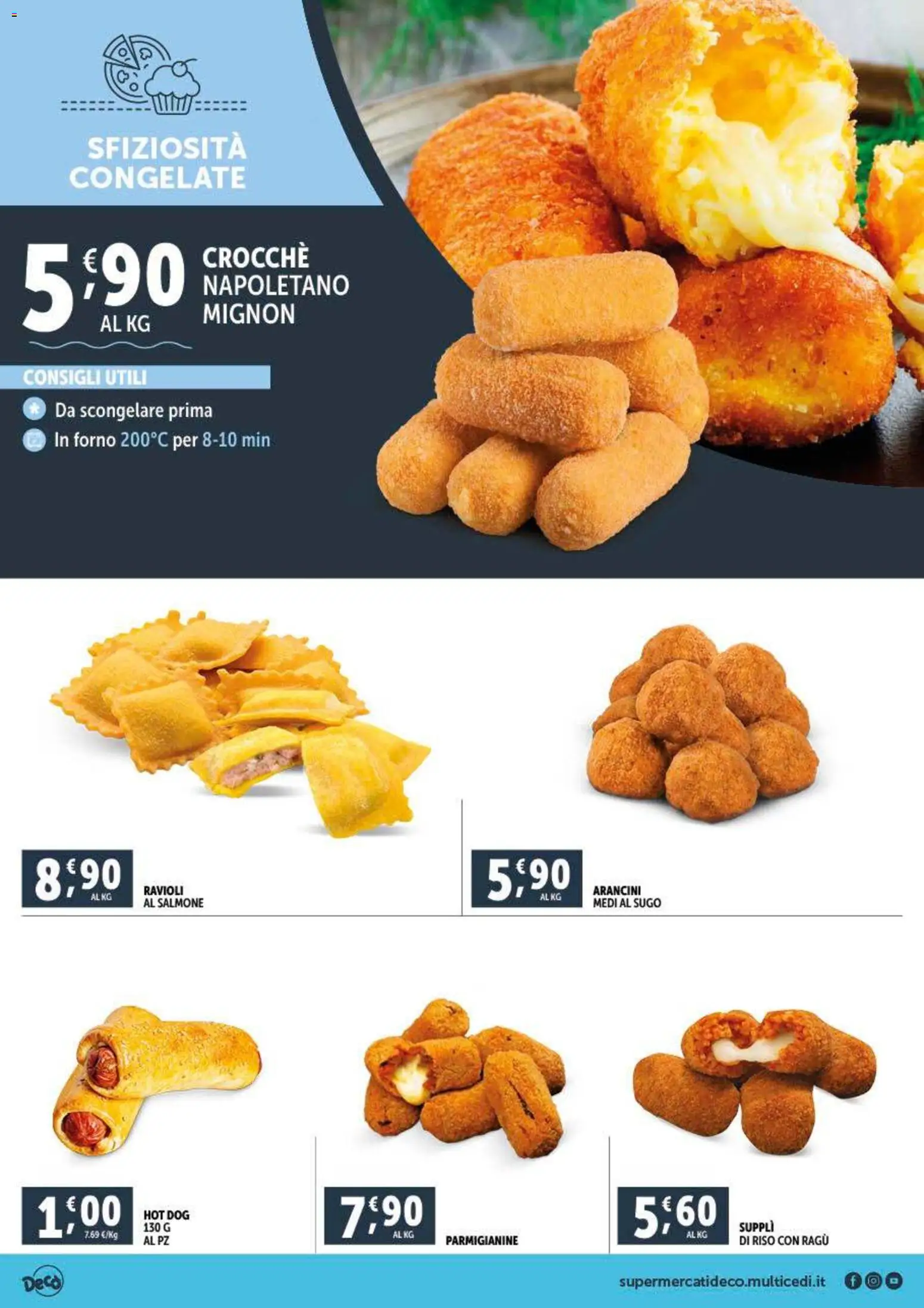 Volantino Decò del 09.01.2026 | Pagina: 4 | Prodotti: Salmone, Ragú, Forno, Sugo