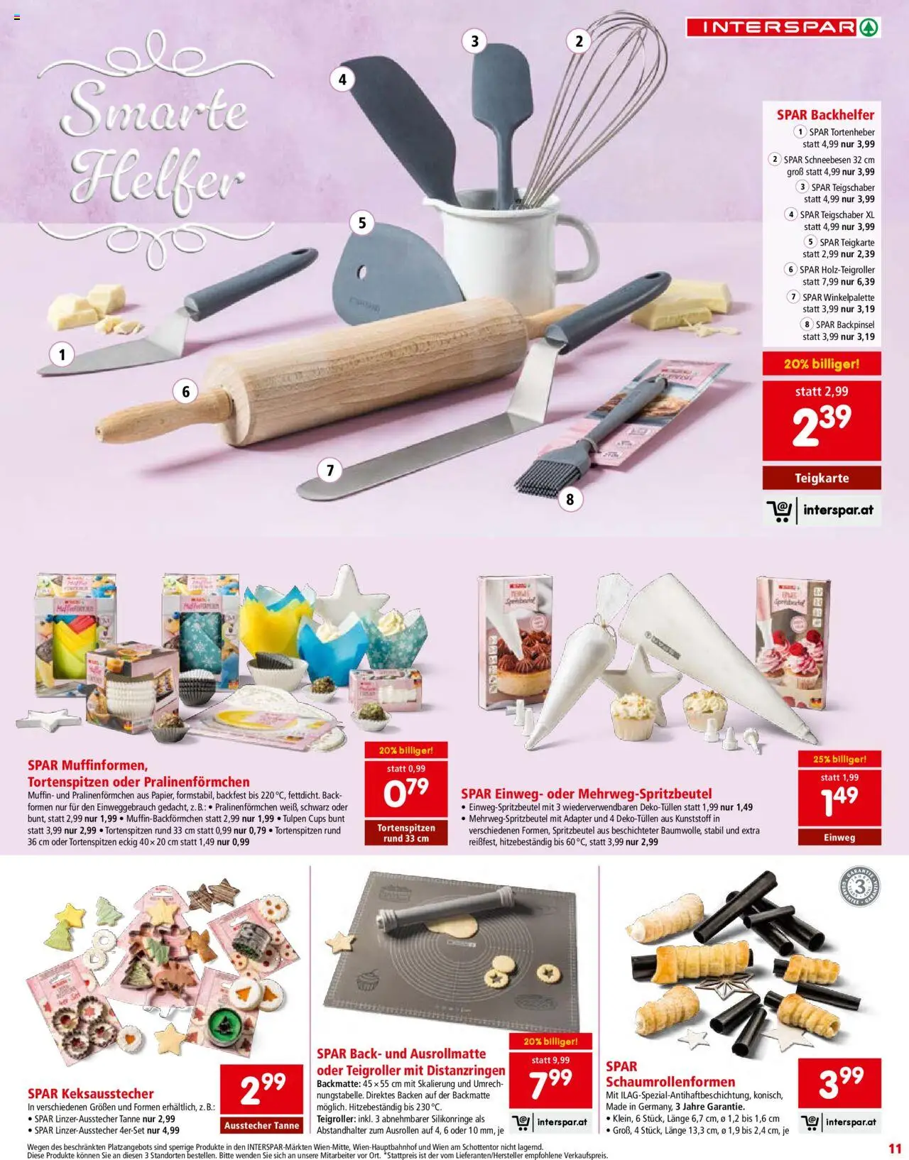 Interspar Back Paradies gültig ab 02.10.2025 | Seite: 11 | Produkte: Adapter