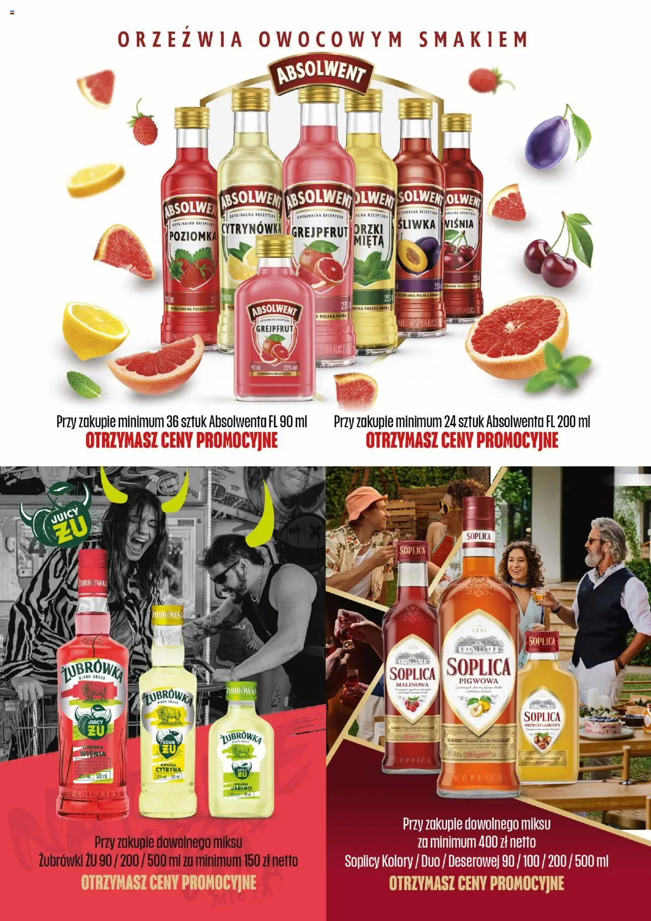 Eurocash Gazetka - Katalog Alkoholowy od 01.06.2025 | Strona: 15 | Produkty: Cytryna, Limonka, Żubrówka, Grejpfrut