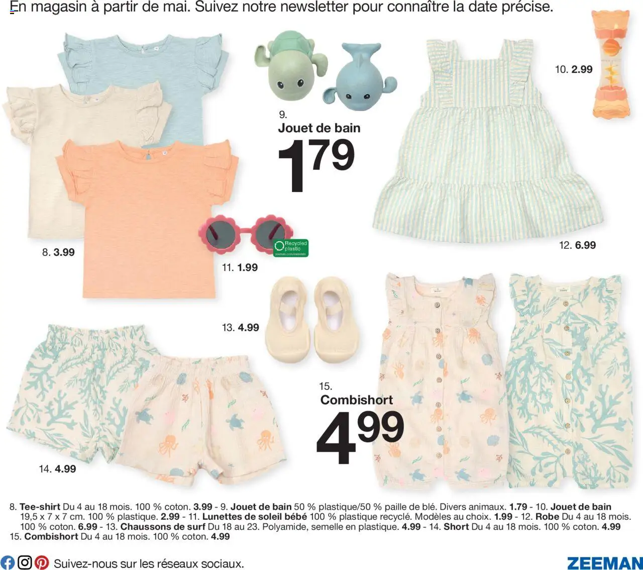  | Page: 25 | Produits: Robe, Lunettes de soleil, Chaussons, Lunettes
