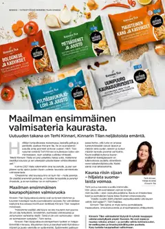 K-Supermarket - K-Ruoka – voimassa 27.08.2025 alkaen | Sivu: 4 | Tuotteet: Kirjolohi, Kana, Voi, Juusto