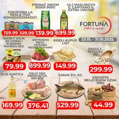 Fortuna Market nedelna ponuda - pregled Fortuna Market kataloga - važi od 23.10.2025