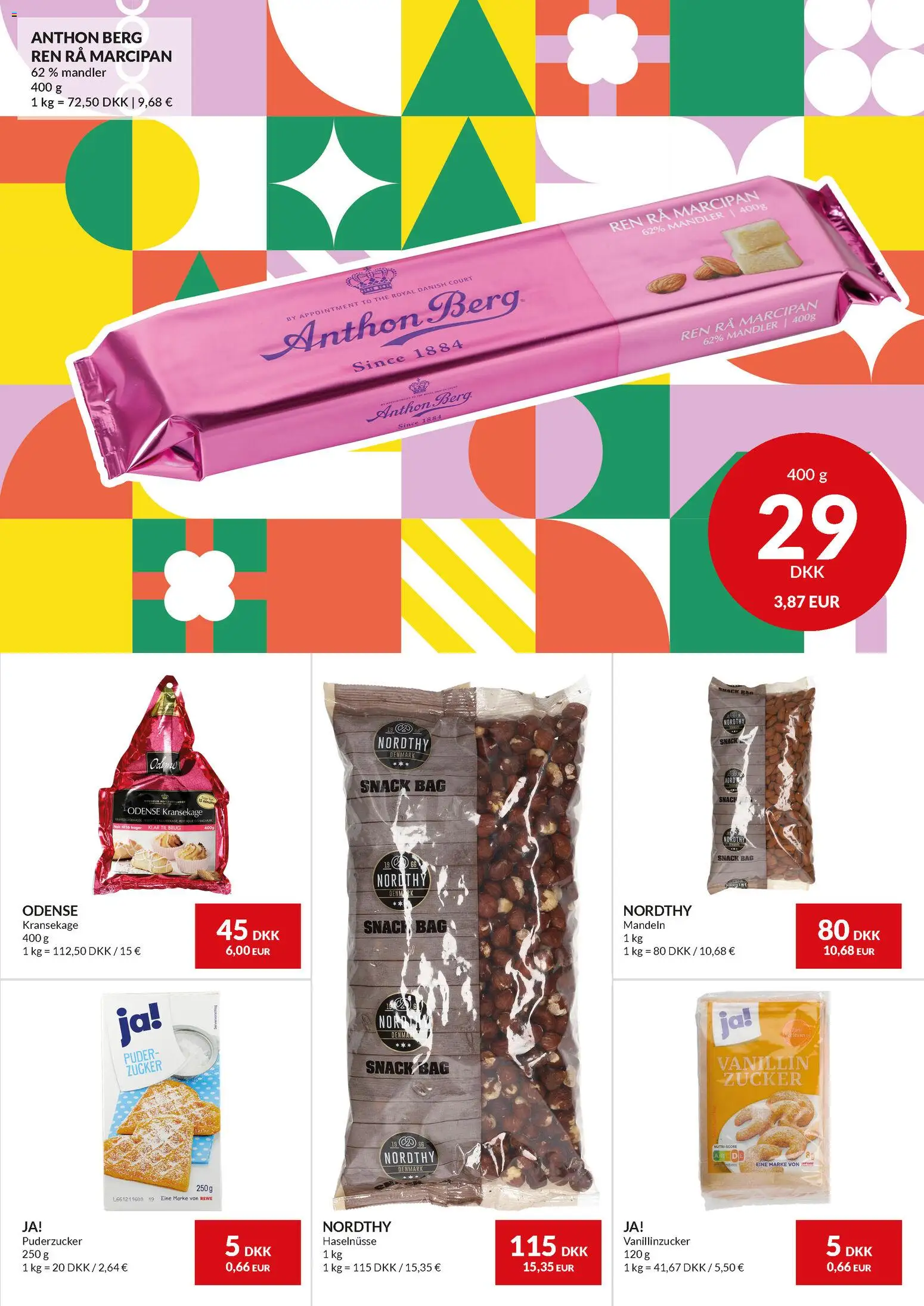 Nielsen Discount tilbudsavis – gyldig fra 27.11.2025 | Side: 3 | Produkter: Mandler, Marcipan