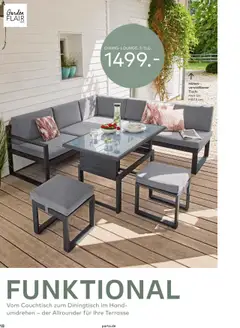 Porta! - Outdoor - Gartenmöbelkatalog 2025 - gültig ab dem 02.03.2025 | Seite: 18 | Produkte: Couchtisch, Tisch