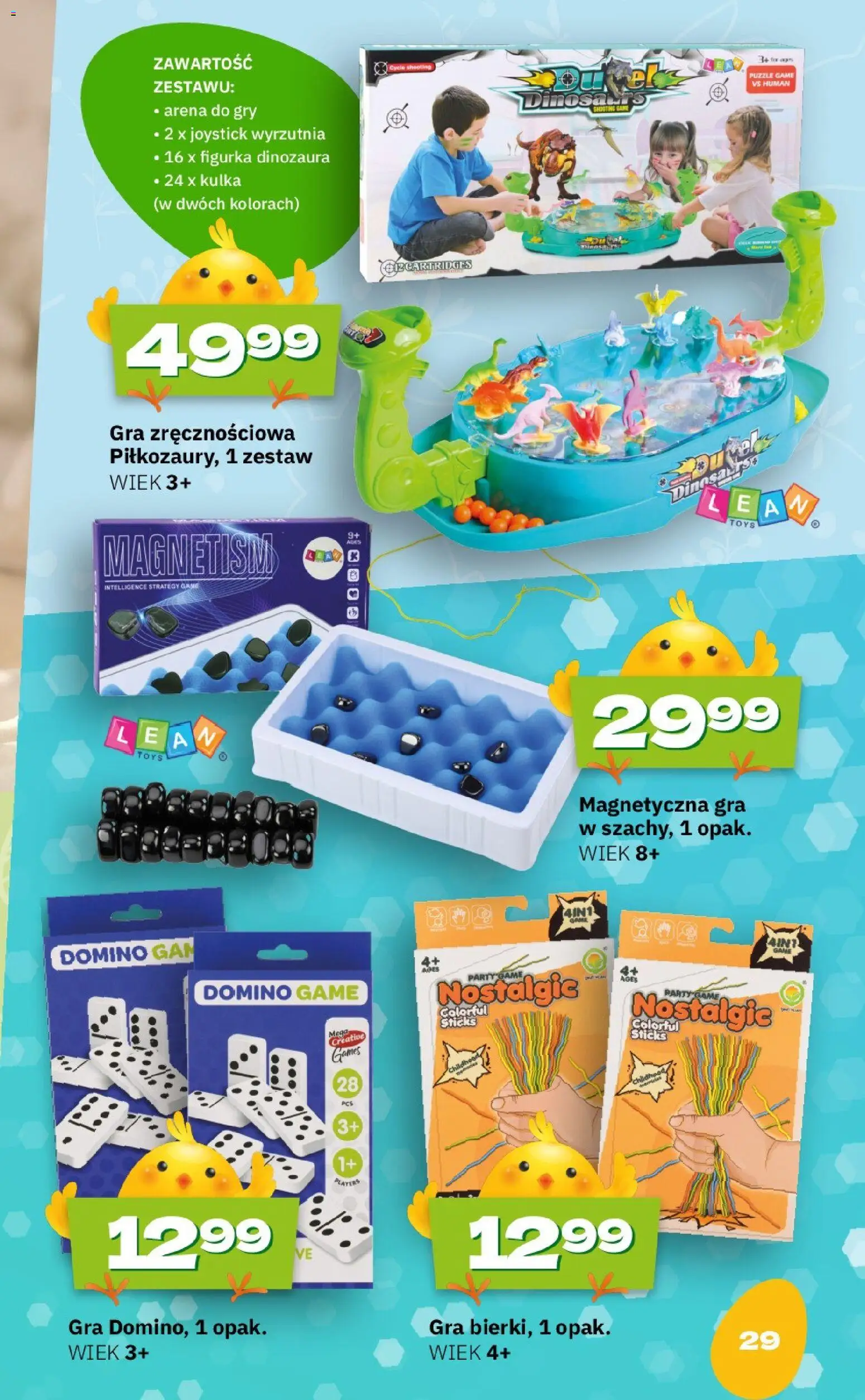 Twój Market gazetka - Wielkanoc od 09.03.2026 | Strona: 29 | Produkty: Gra, Wyrzutnia, Gry