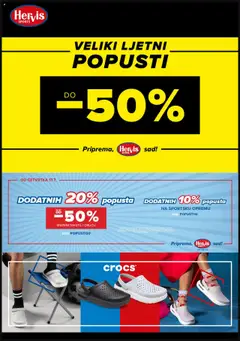Katalog Hervis - Pregled kataloga iz trgovine Hervis, vrijedi od 22.07.2025