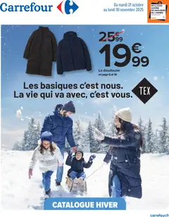 Carrefour - Prévisualisation de Carrefour catalogue les basiques, c'est nous valide à partir de 21.10.2025