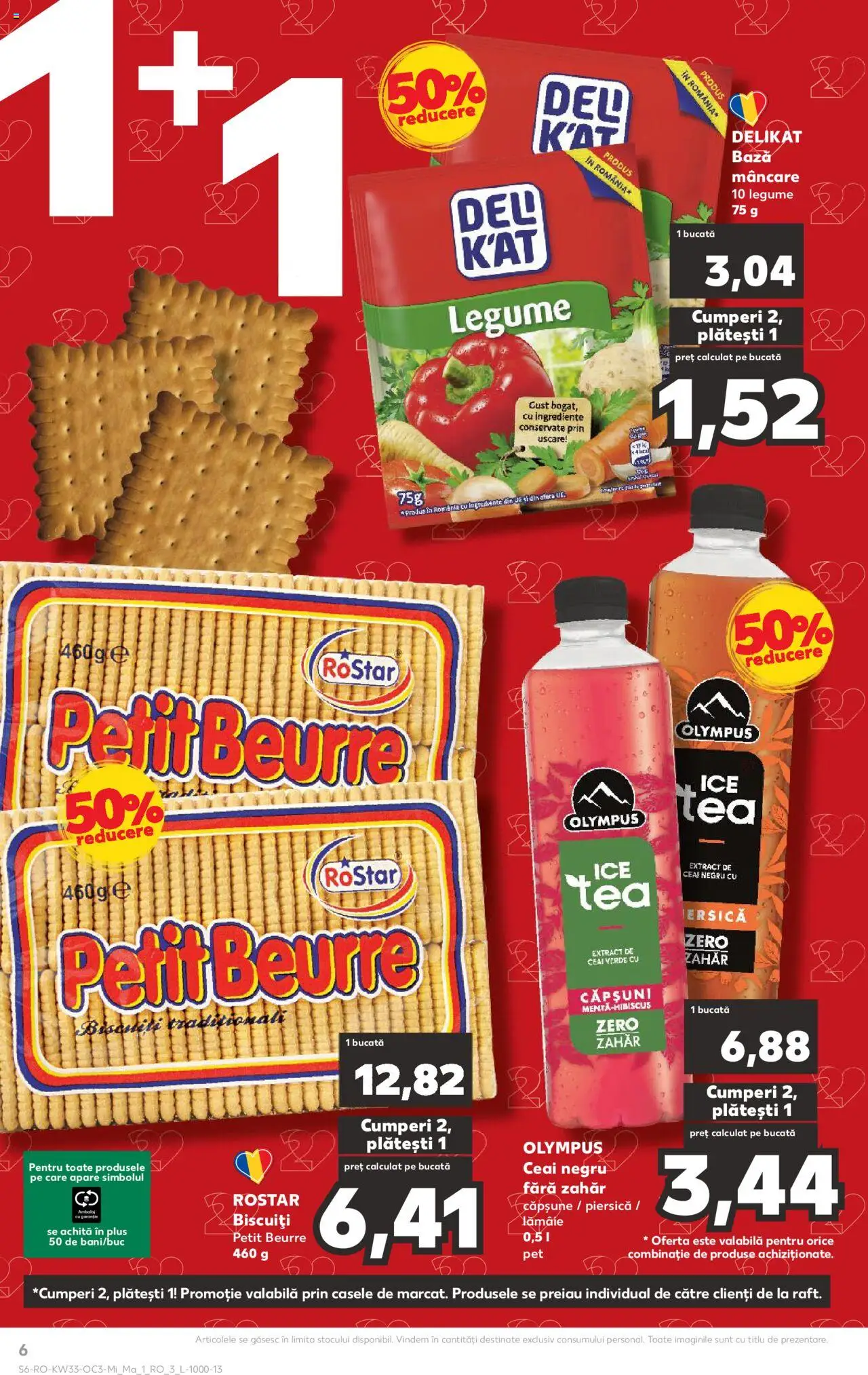 Catalog Kaufland - Slatina – valabil de la 13.08.2025 | Pagină: 6 | Produse: Ceai, Căpșuni, Legume, Zahăr