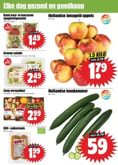 Dirk - Black Friday aankondiging - Voorbeeld van een folder van Dirk, geldig van 22.03.2026 | Pagina: 12 | Producten: Appels, Macaroni, Salade, Zak