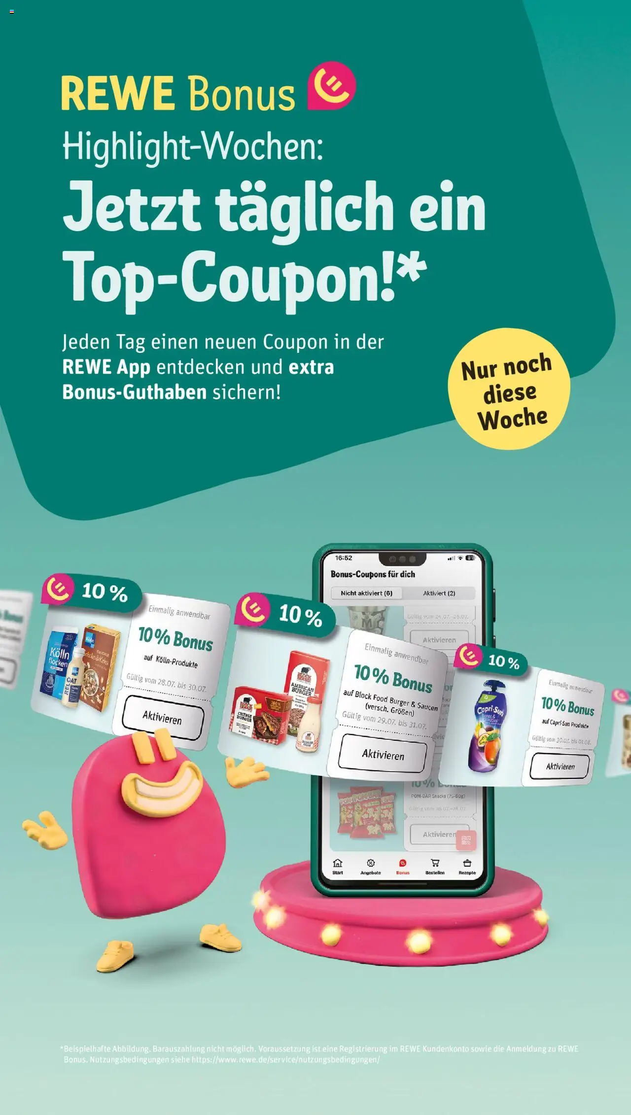 Rewe ihr Kaufpark Prospekt 	 - gültig ab dem 28.07.2025 | Seite: 3 | Produkte: Capri sun, Burger, Flocken
