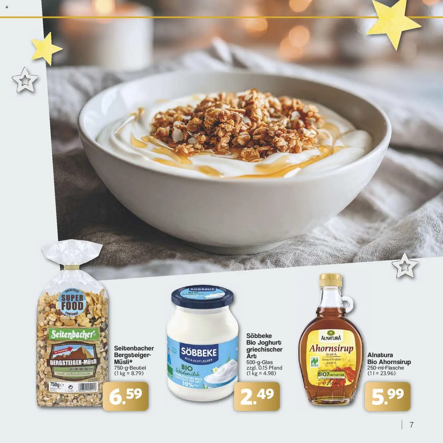 Famila Nordwest - Festliche Momente – gültig ab 24.11.2025 | Seite: 7 | Produkte: Joghurt