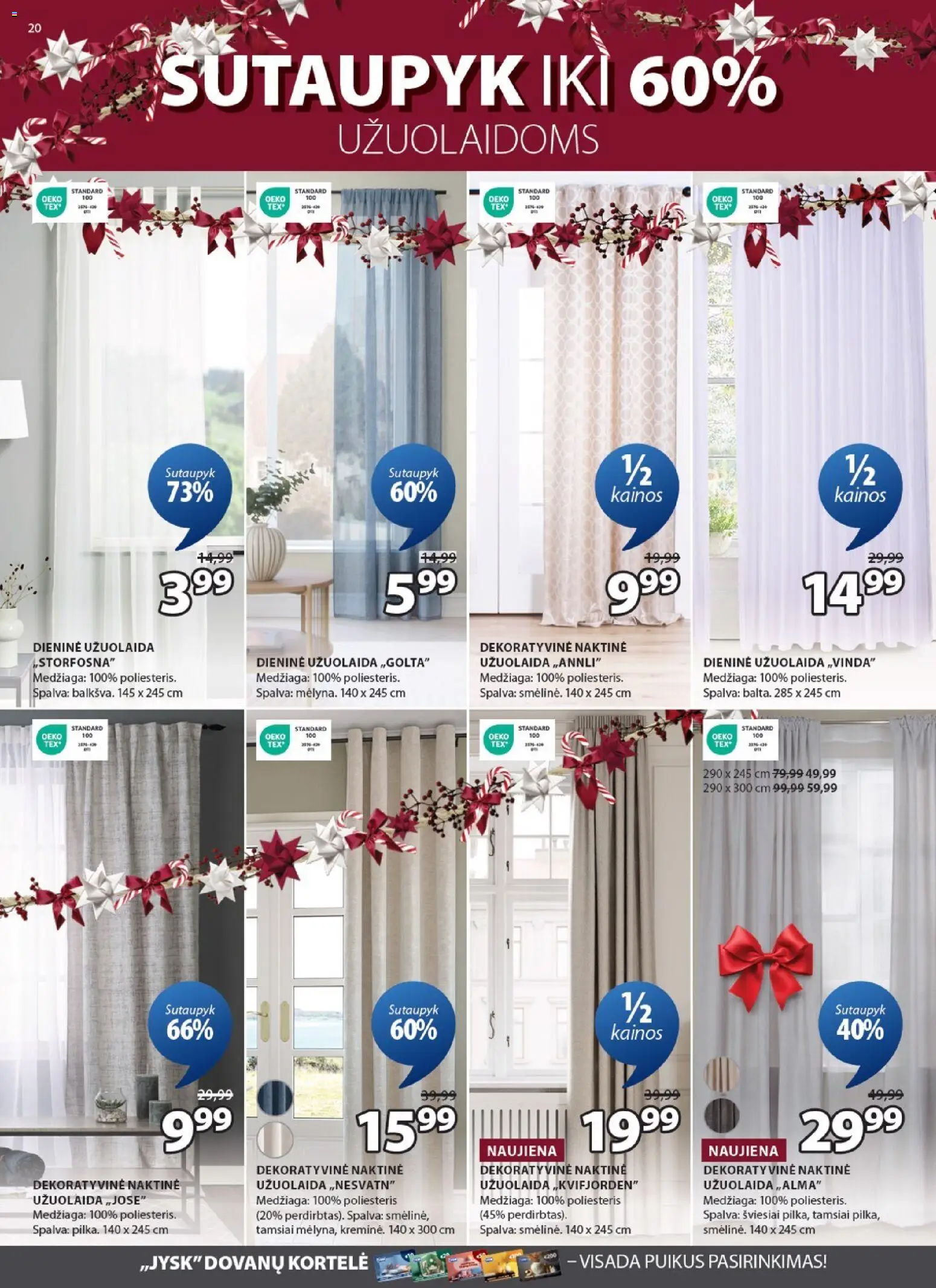 JYSK akcijos nuo 02.12.2025 | Puslapis: 20