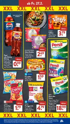 Aldi Süd Prospekt 	 ab 23.02.2026 gültig | Seite: 25 | Produkte: Frosta, Fisch, Persil discs, Toffifee