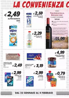 Anteprima del volantino Coal La Convenienza Continua catalogo valido a partire dal 22.01.2026 | Pagina: 4 | Prodotti: Latte, Vino, Nocciole, Vino rosso