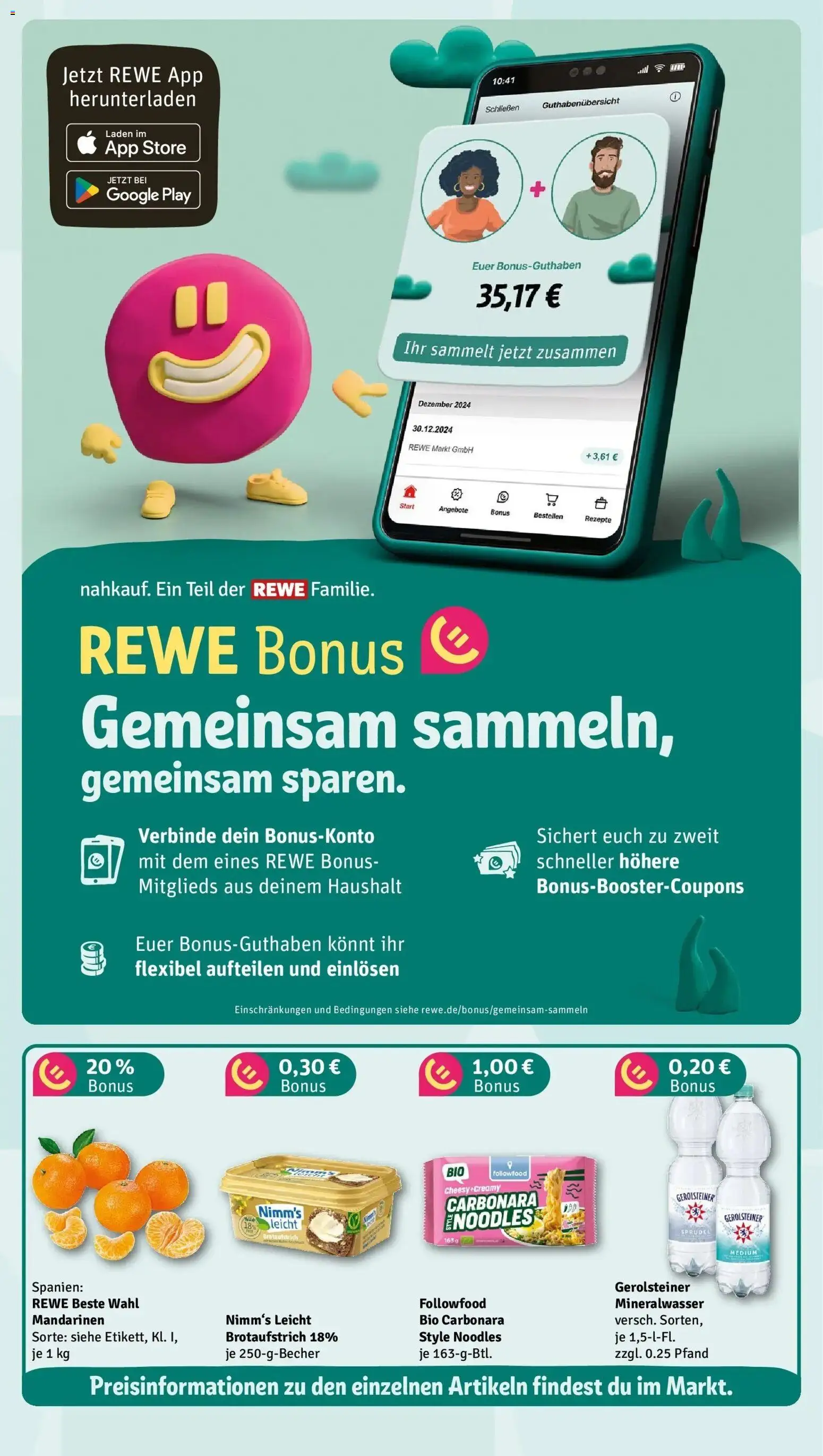 Rewe Prospekt Rastatt	 – gültig ab 08.03.2026 | Seite: 4 | Produkte: Mandarinen, Mineralwasser, Gerolsteiner