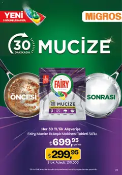 Migros Katalog - Migroskop - 11.09.2025 tarihinden itibaren geçerlidir | Sayfa: 73 | Ürünler: Bulaşık makinesi