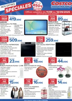 Costco - Prévisualisation de Costco catalogue Offres spéciales valide à partir de 11.09.2025