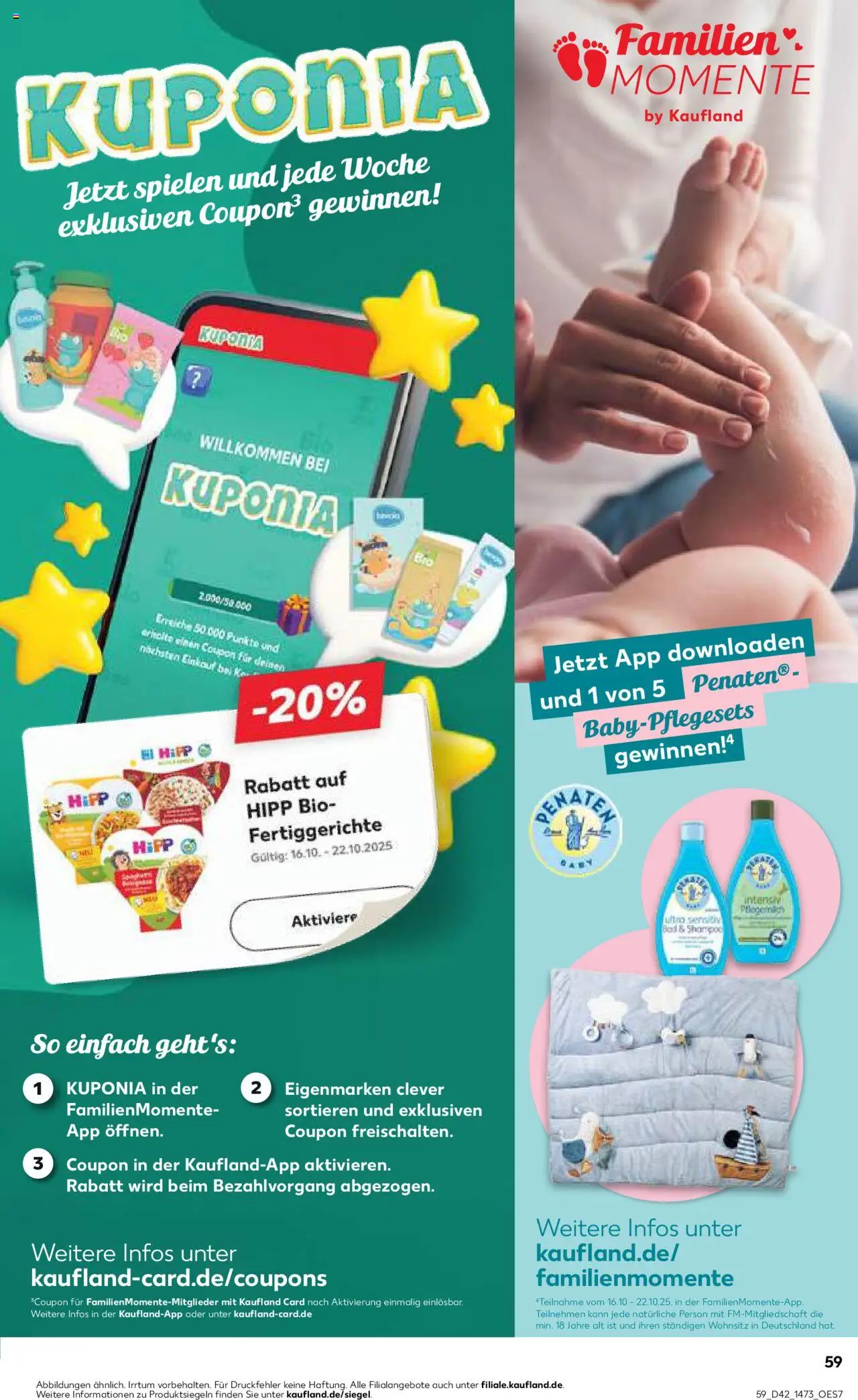 Kaufland Prospekt 	 – gültig ab 16.10.2025 | Seite: 59 | Produkte: Bad, Shampoo, Fertiggerichte