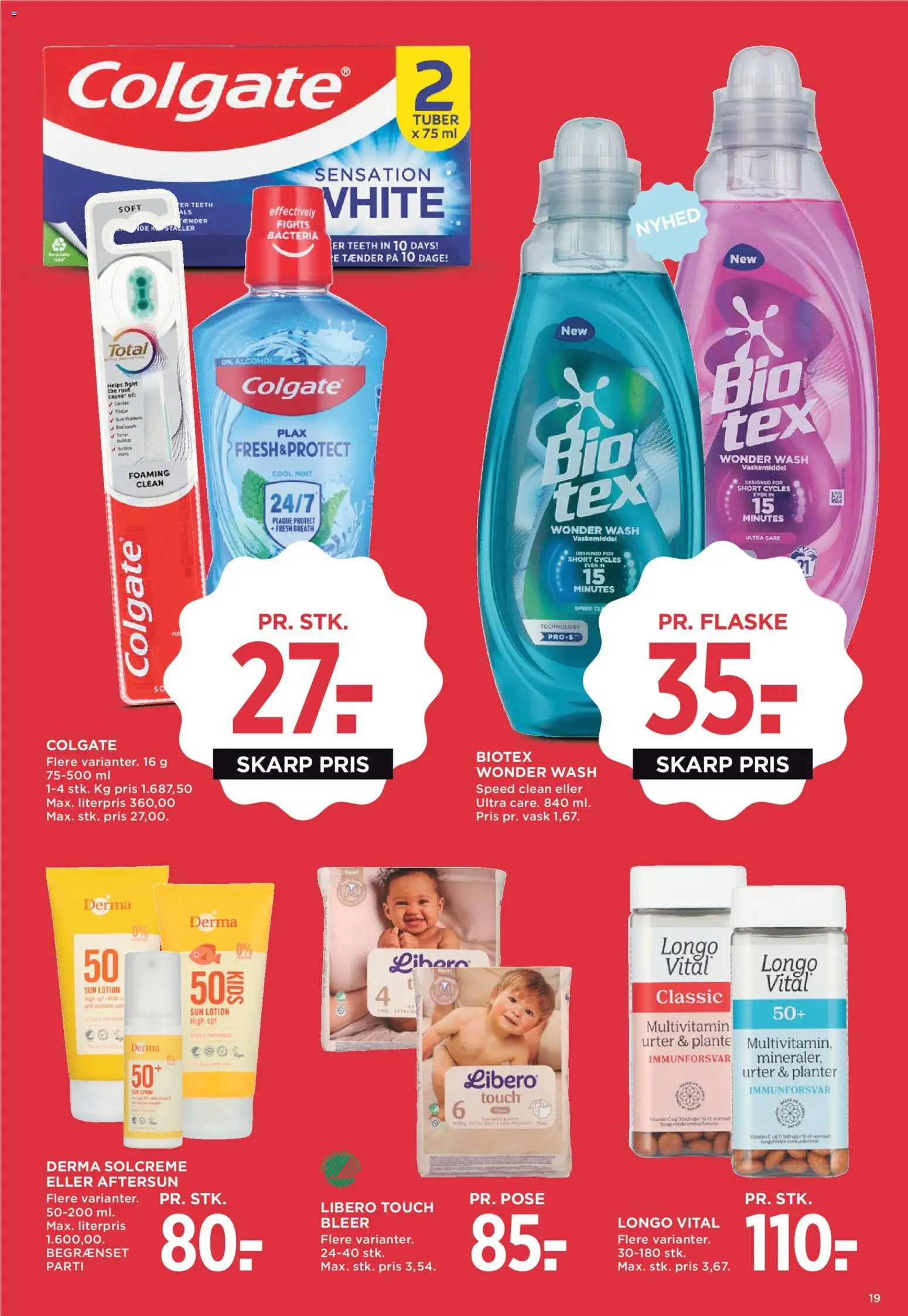 Meny tilbudsavis – gyldig fra 10.04.2026 | Side: 28 | Produkter: Solcreme, Bad