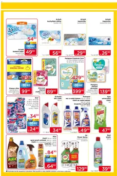 Náhled letáku Top drogerie leták od 08.01.2026 | Strana: 3 | Produkty: Vložky, Utěrky, Pampers 4, Drogerie