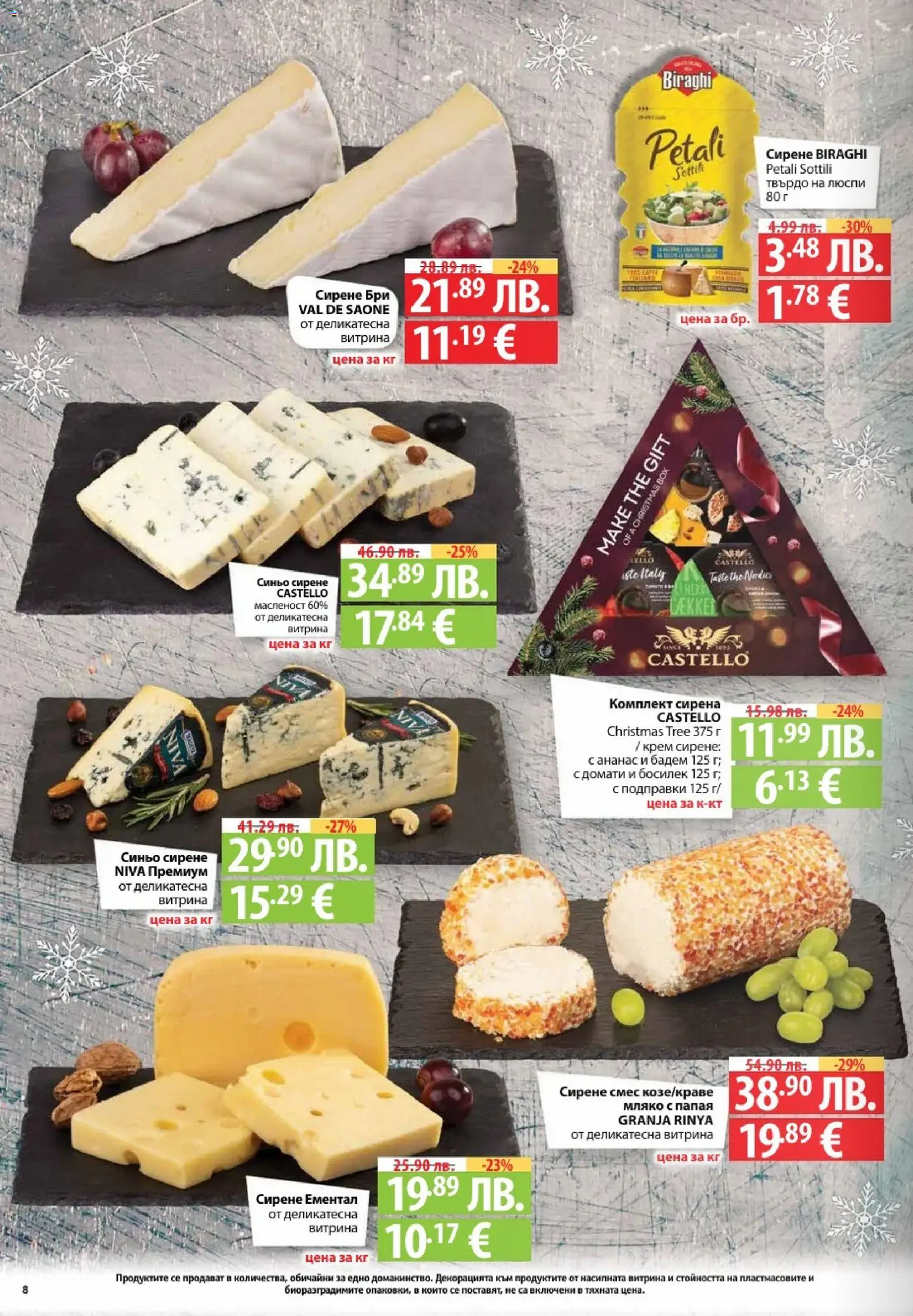 {H1} | Страница: 8 | Продукти: Подправки, Сирене, Домати, Ананас