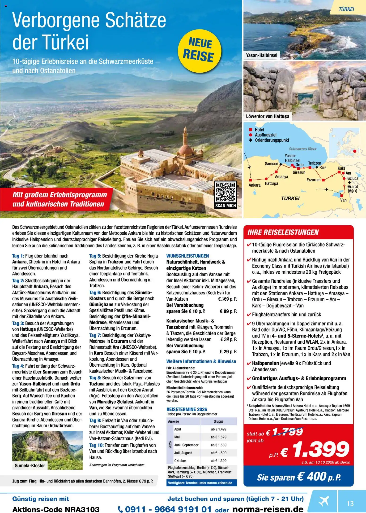 Norma Resien – gültig ab 01.03.2026 | Seite: 13 | Produkte: Bad, Tee, Kuchen, Uhr