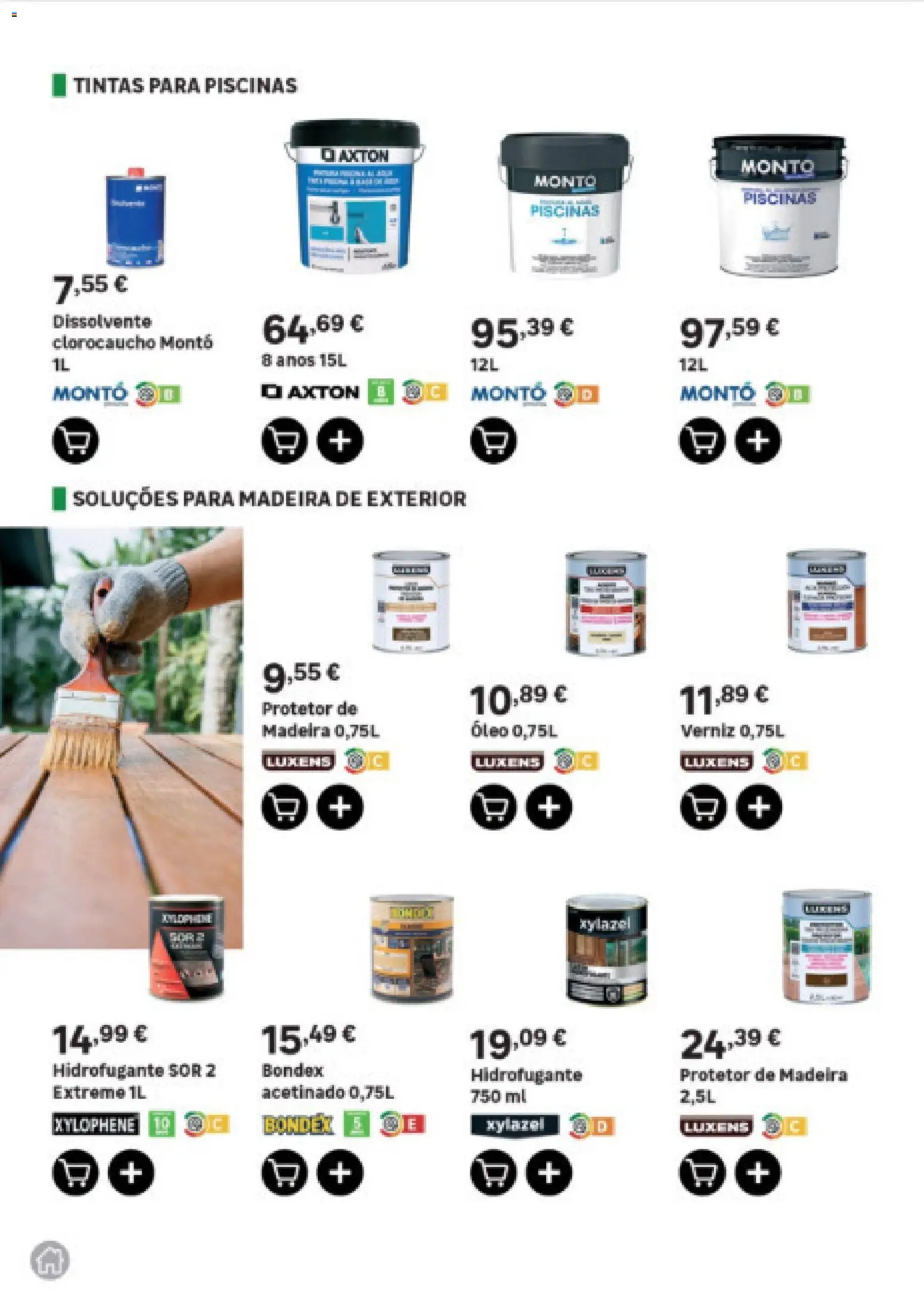 Leroy Merlin Arquipélago da Madeira Jardim │ válido de 12.03.2026 | Página: 68 | Produtos: Piscinas, Óleo, Verniz