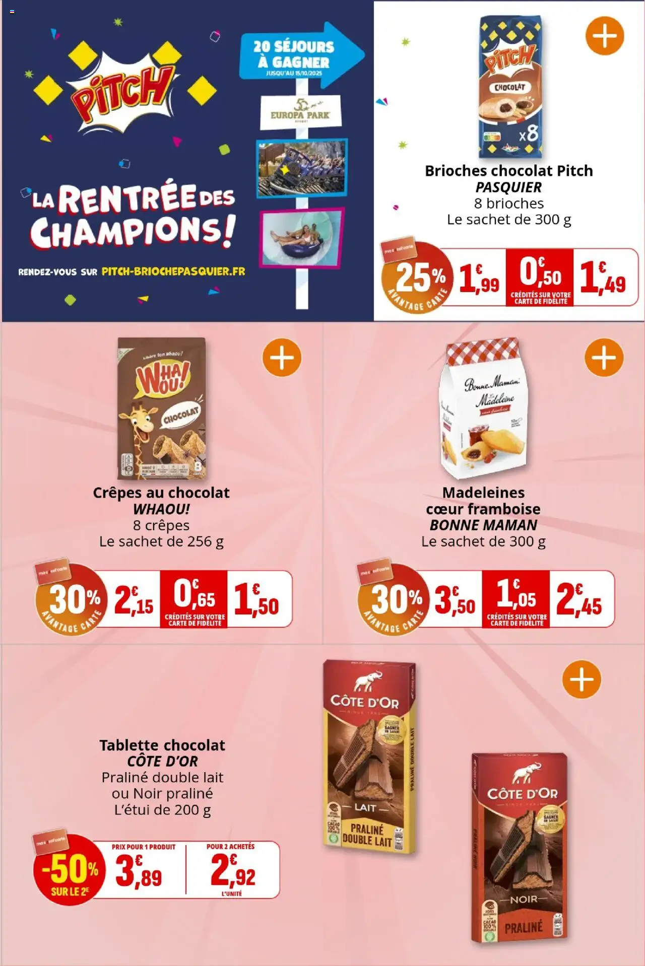 {H1} | Page: 21 | Produits: Tablette, Framboise, Lait, Chocolat
