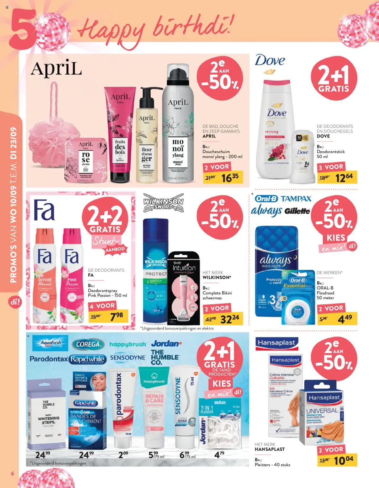  | Pagina: 6 | Producten: Flosdraad, Jbl fejhallgató, Douche, Crème