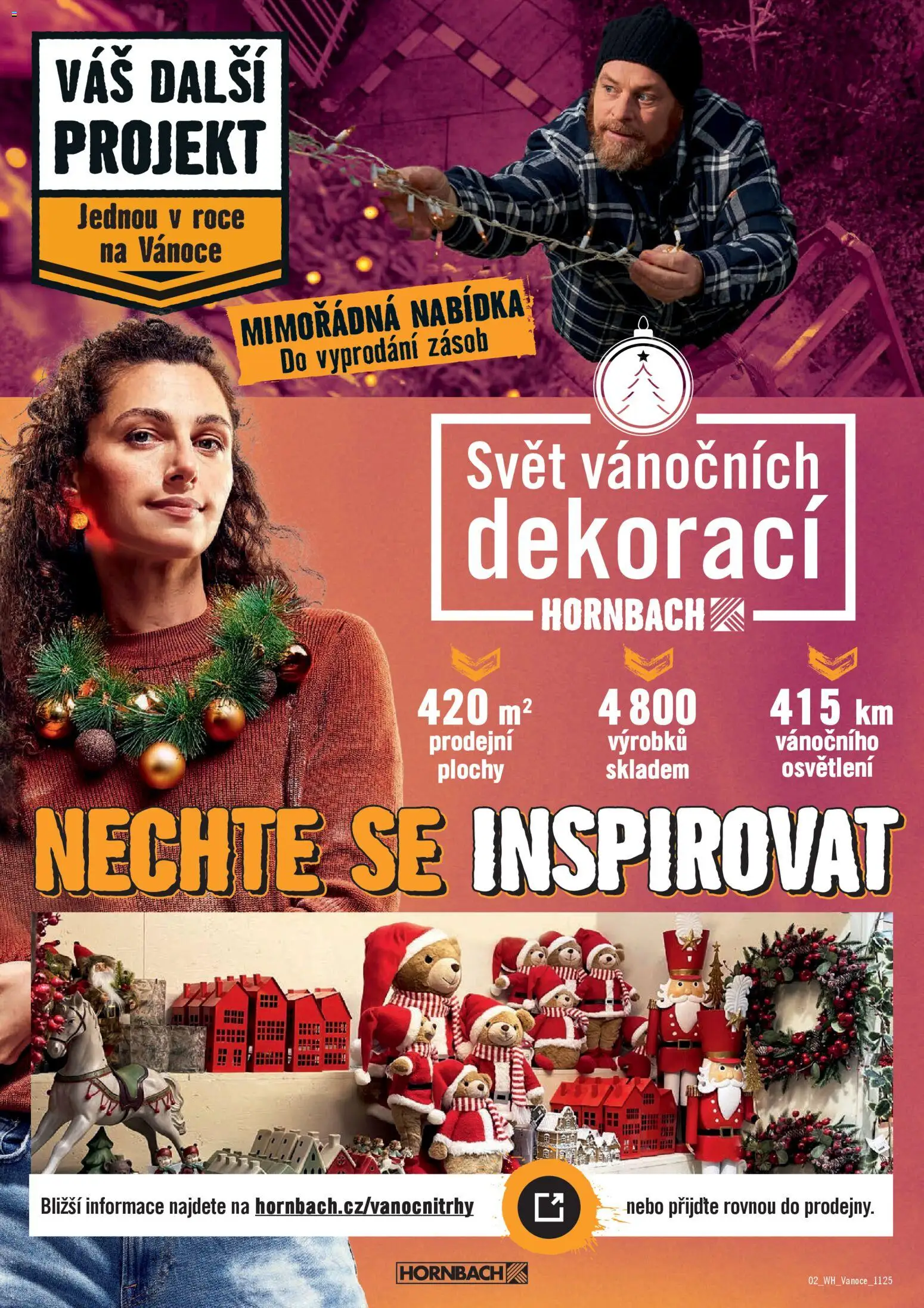 HORNBACH leták - Vánoční dekorace od 29.10.2025 | Strana: 2