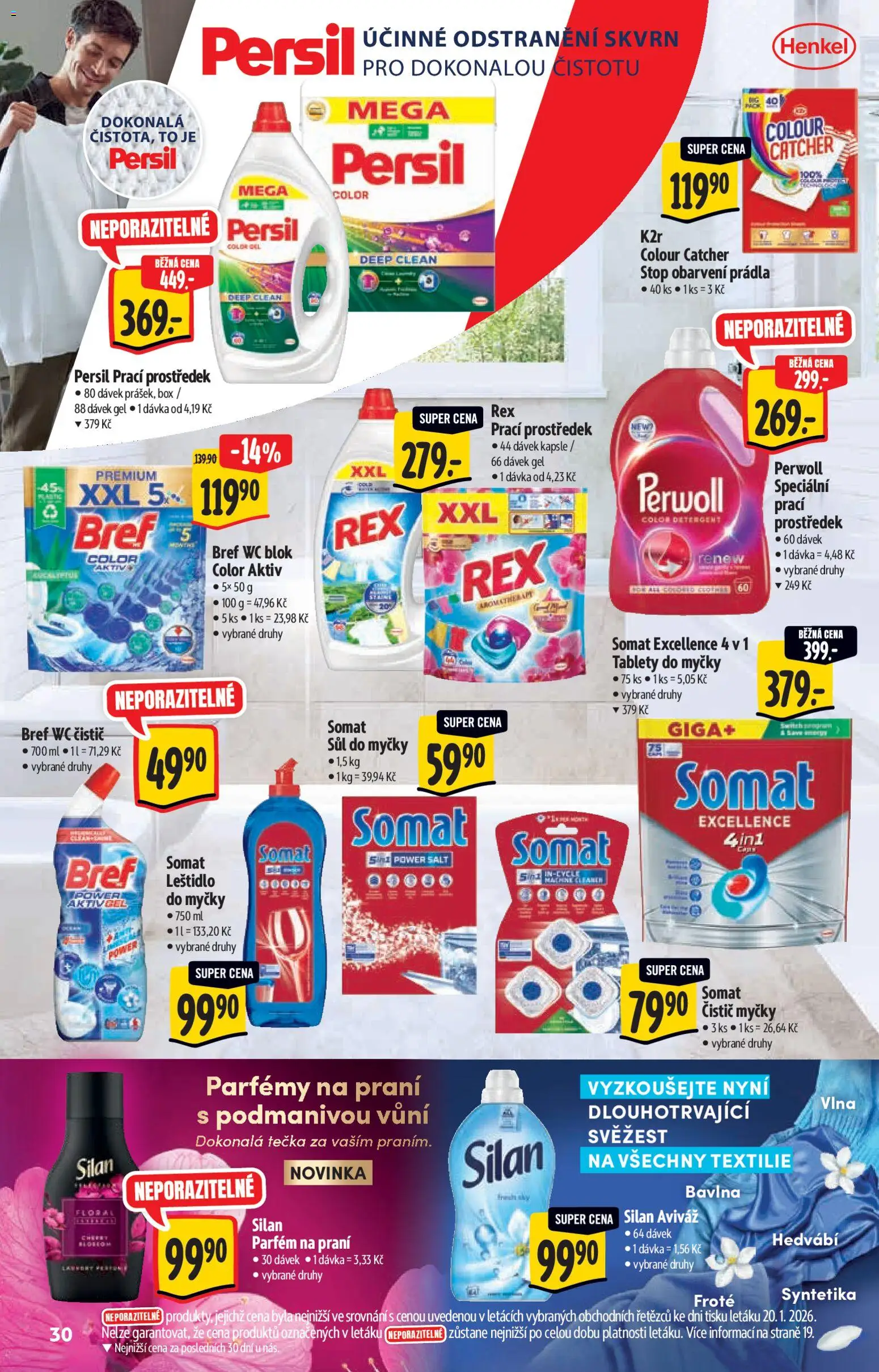 Albert katalog - Hypermarket - Brand od 28.01.2026 | Strana: 30 | Produkty: Kapsle, Blok, Parfém, Wc čistič