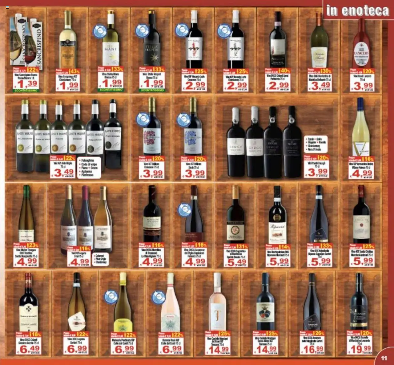 Volantino CTS del 17.10.2025 | Pagina: 11 | Prodotti: Enoteca