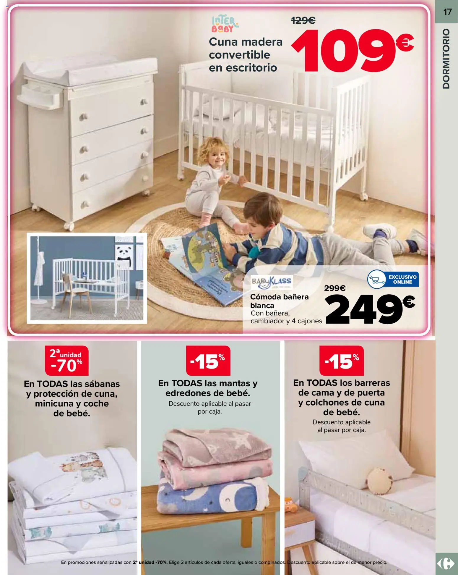 Carrefour Bebé │ válido desde el 25.02.2026 | Página: 17 | Productos: Cama, Cuna, Caja